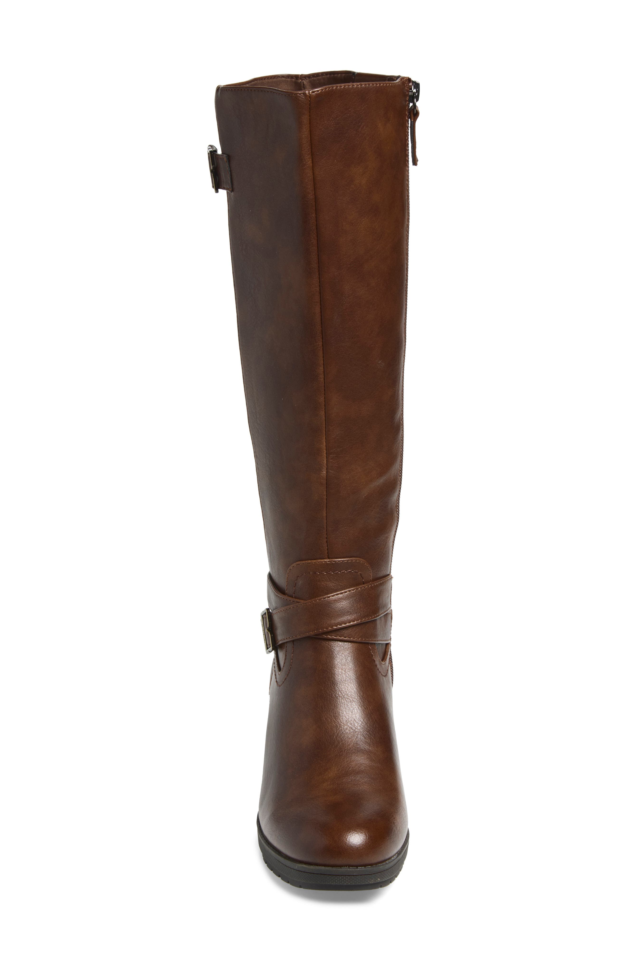 Prairie Knee High Boot, Alternate, color, DARK BROWN