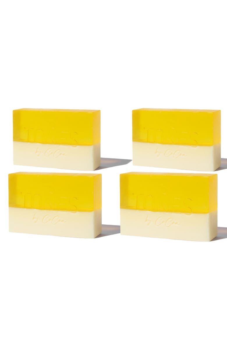 TONES by Cocoa Marunka Honey Cleansing Bar, Main, color, Yellow