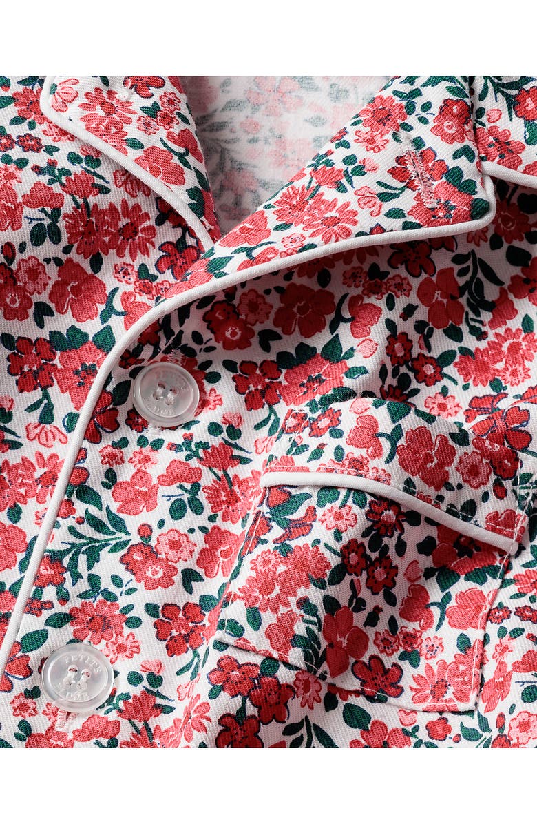 Petite Plume Kids' Fleus Des Bois Cotton Blend Pajamas, Alternate, color, 