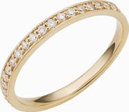 Oradina 14K Gold Regal Diamond Band