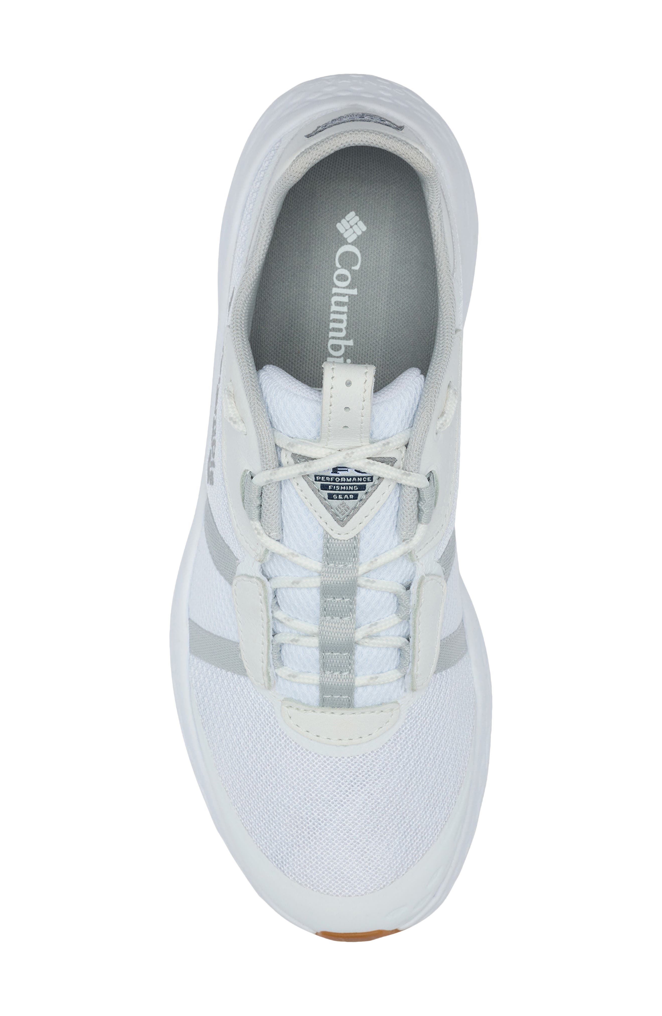 PFG Castback™ TC Fishing Shoe, Alternate, color, WHITE/ GREY ICE