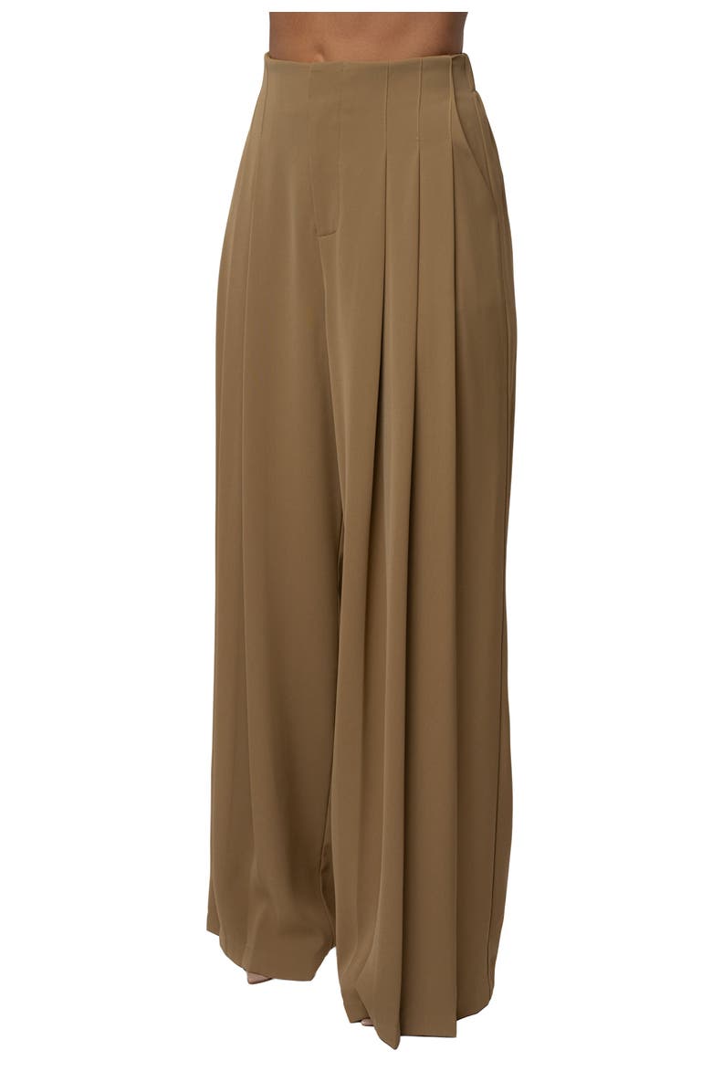 JLUXLABEL Signature Elegance Trousers, Alternate, color, Olive