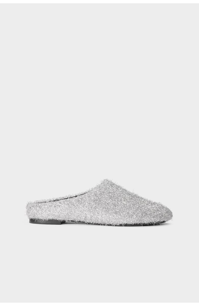 SIMONMILLER Tinsel Riad Slipper, Main, color, Silver