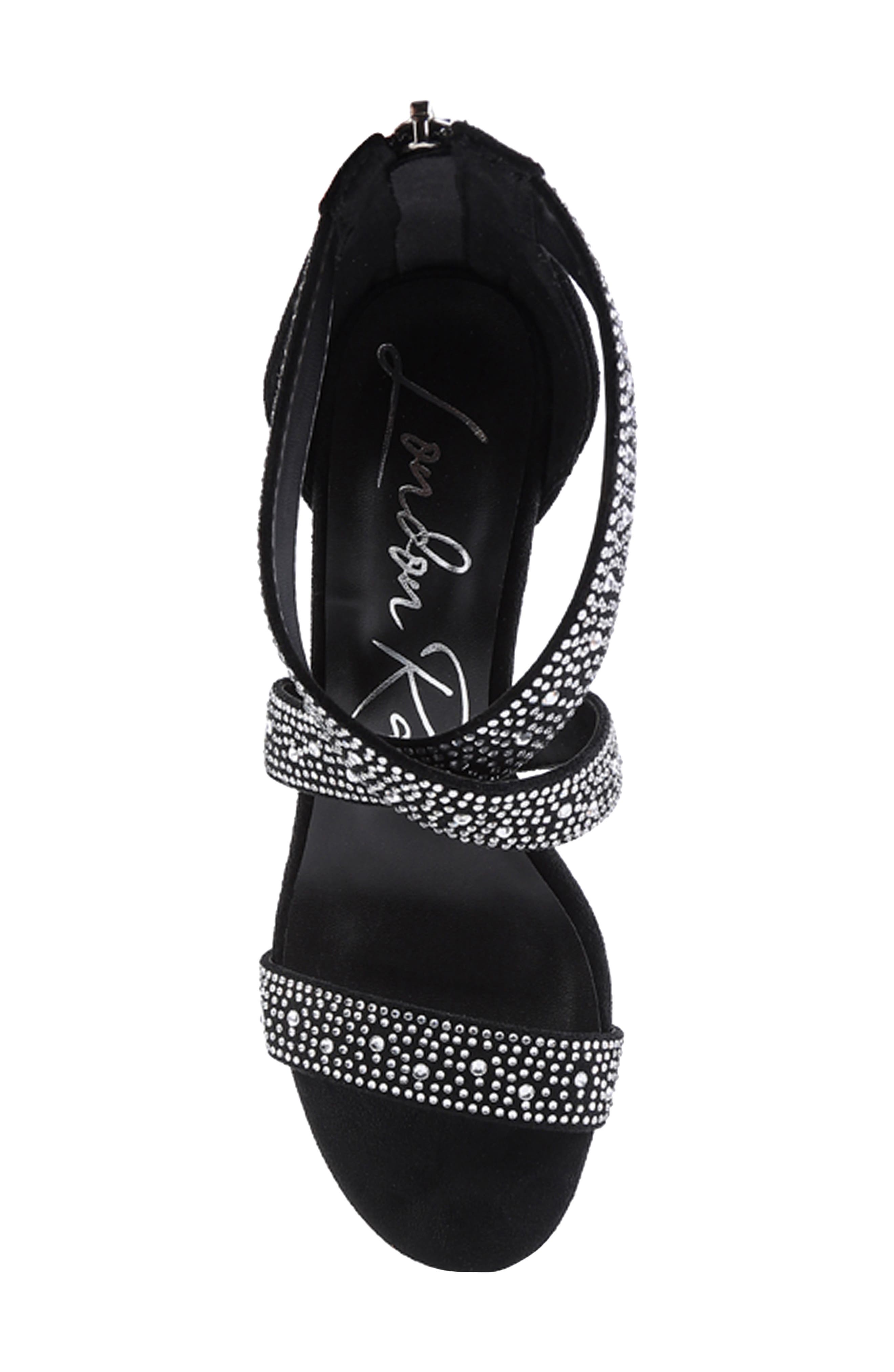 LONDON RAG Queen Bee Rhinestone Sandal, Alternate, color, 