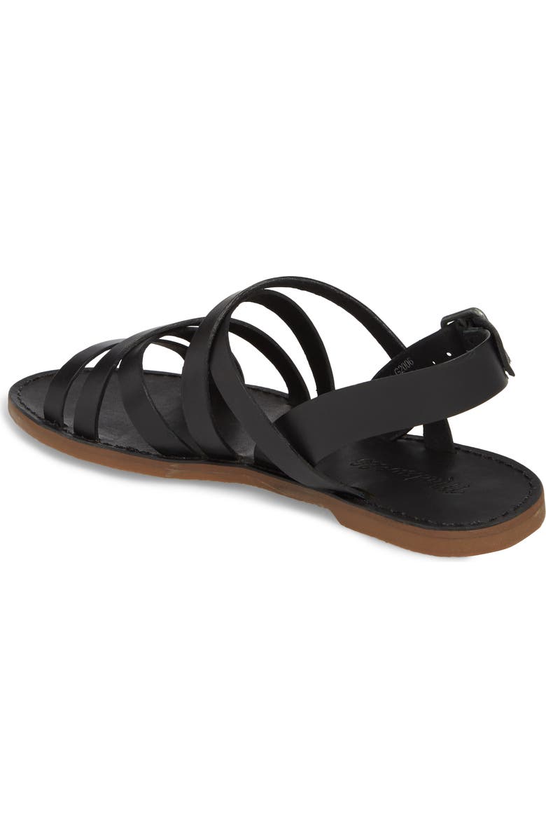 Madewell The Boardwalk Multistrap Sandal, Alternate, color,