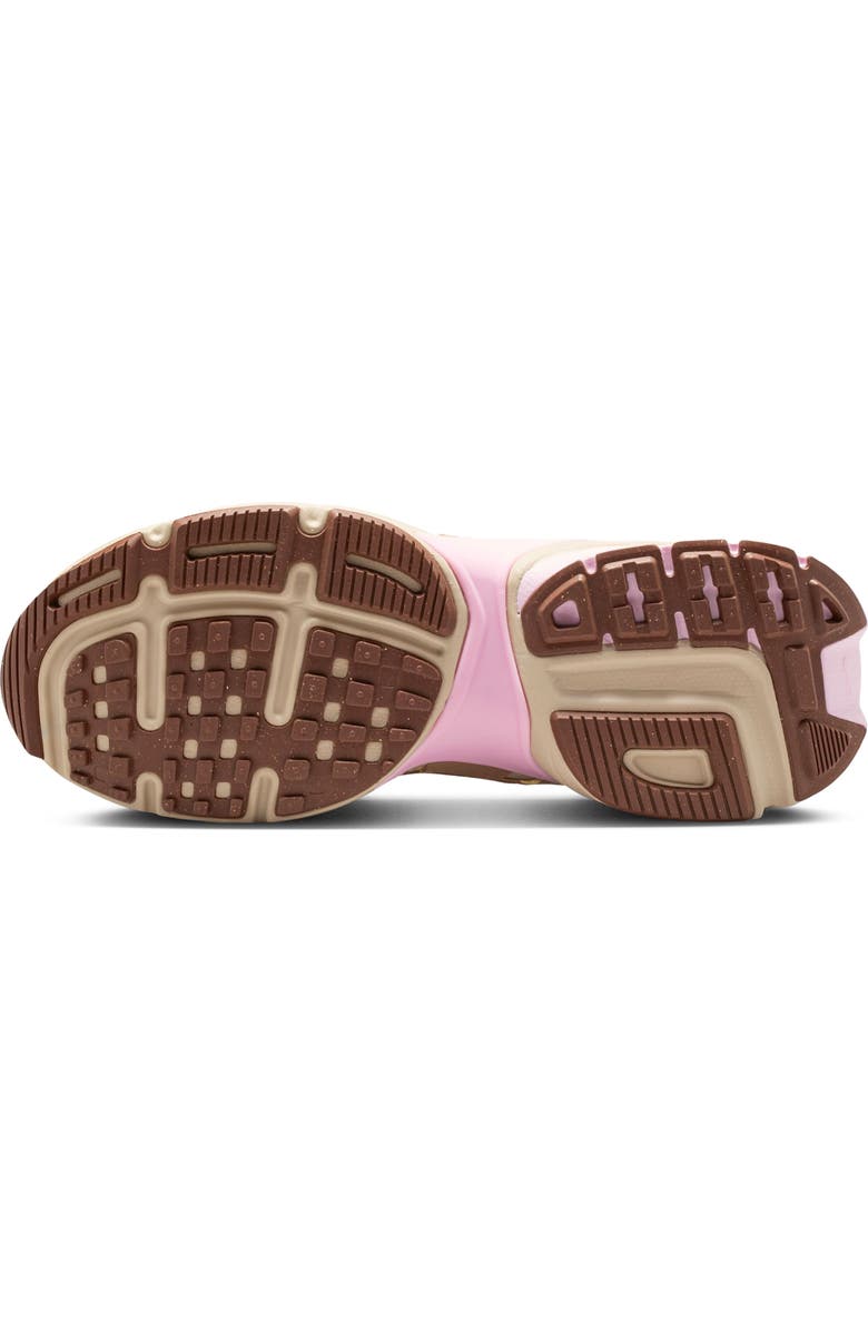 Nike V2K Run Sneaker, Alternate, color, Sand Drift/ Pink/ Brown