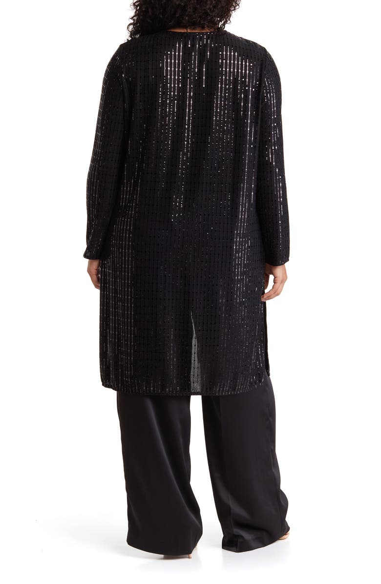 Anne Klein Linear Shine Duster, Alternate, color,