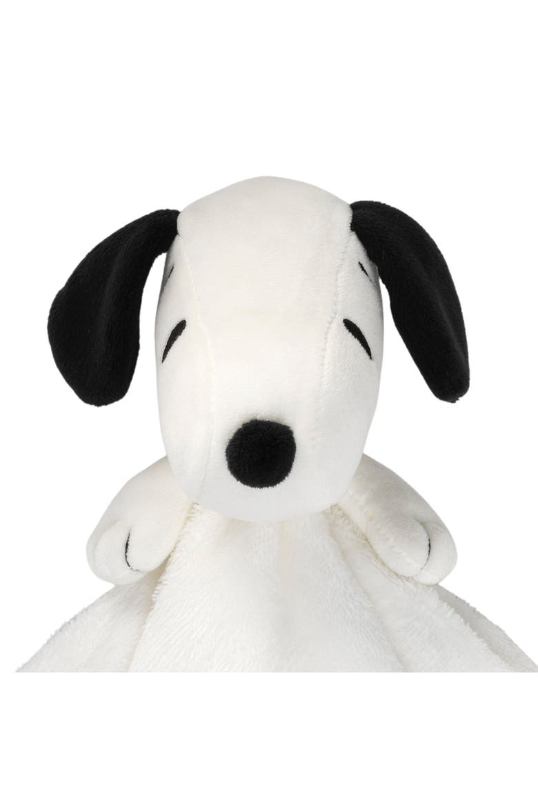 Snoopy Plush Security Blanket/Lovey & Door Pillow Gift Set, Alternate, color, White