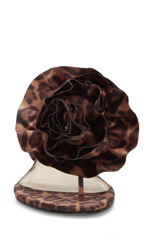 Jessica Simpson Kirah Sandal In Animal Print