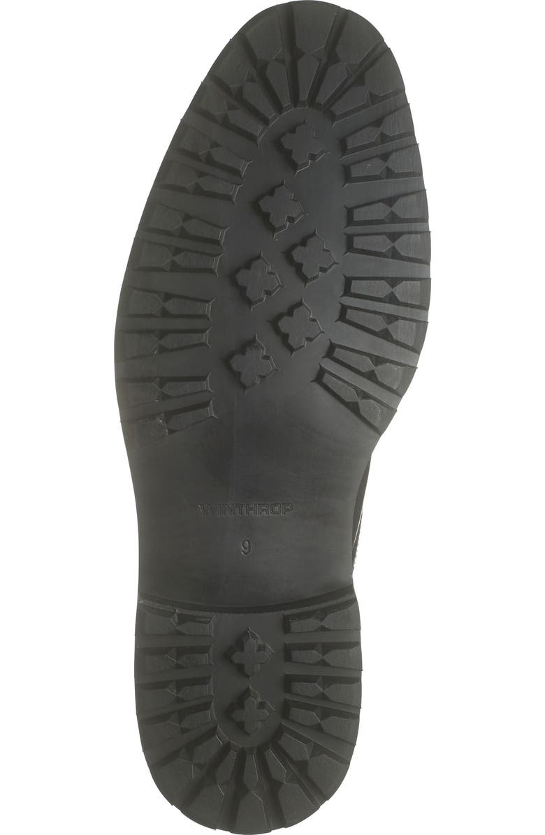 WINTHROP Oakridge Lug Sole Boot, Alternate, color, Black