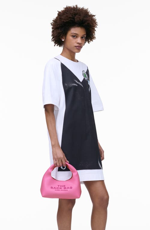 Marc Jacobs The Mini Leather Sack Bag In Pink