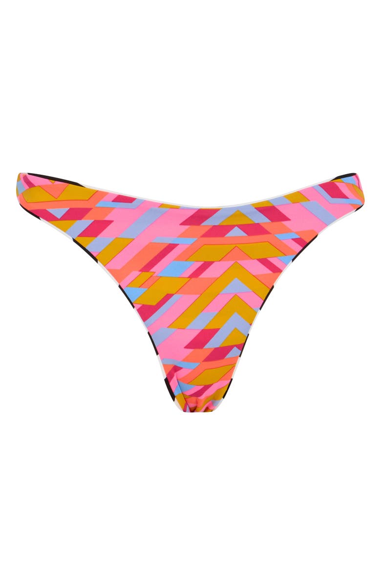 Maaji Sublimity Reversible Bikini Bottoms, Alternate, color, Black