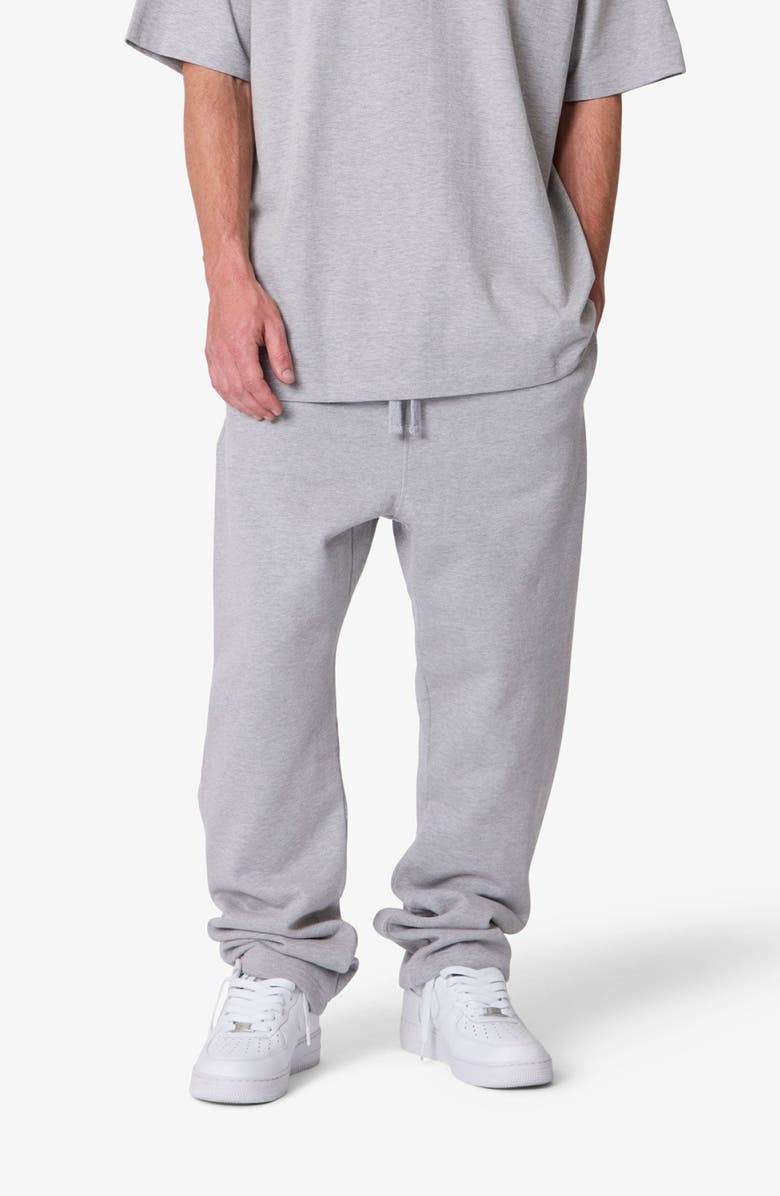 mnml Relaxed Heavy Basic Sweatpants, Alternate, color, Marled Grey