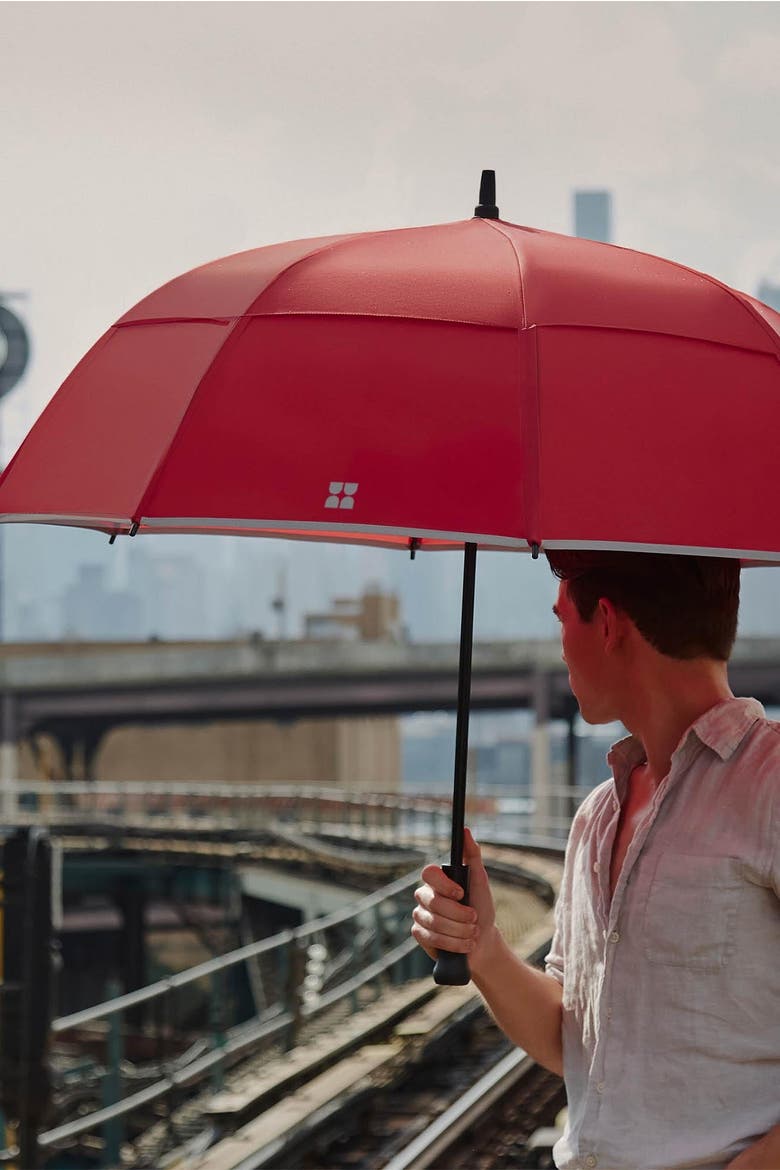 Walk Umbrella, Alternate, color, Red