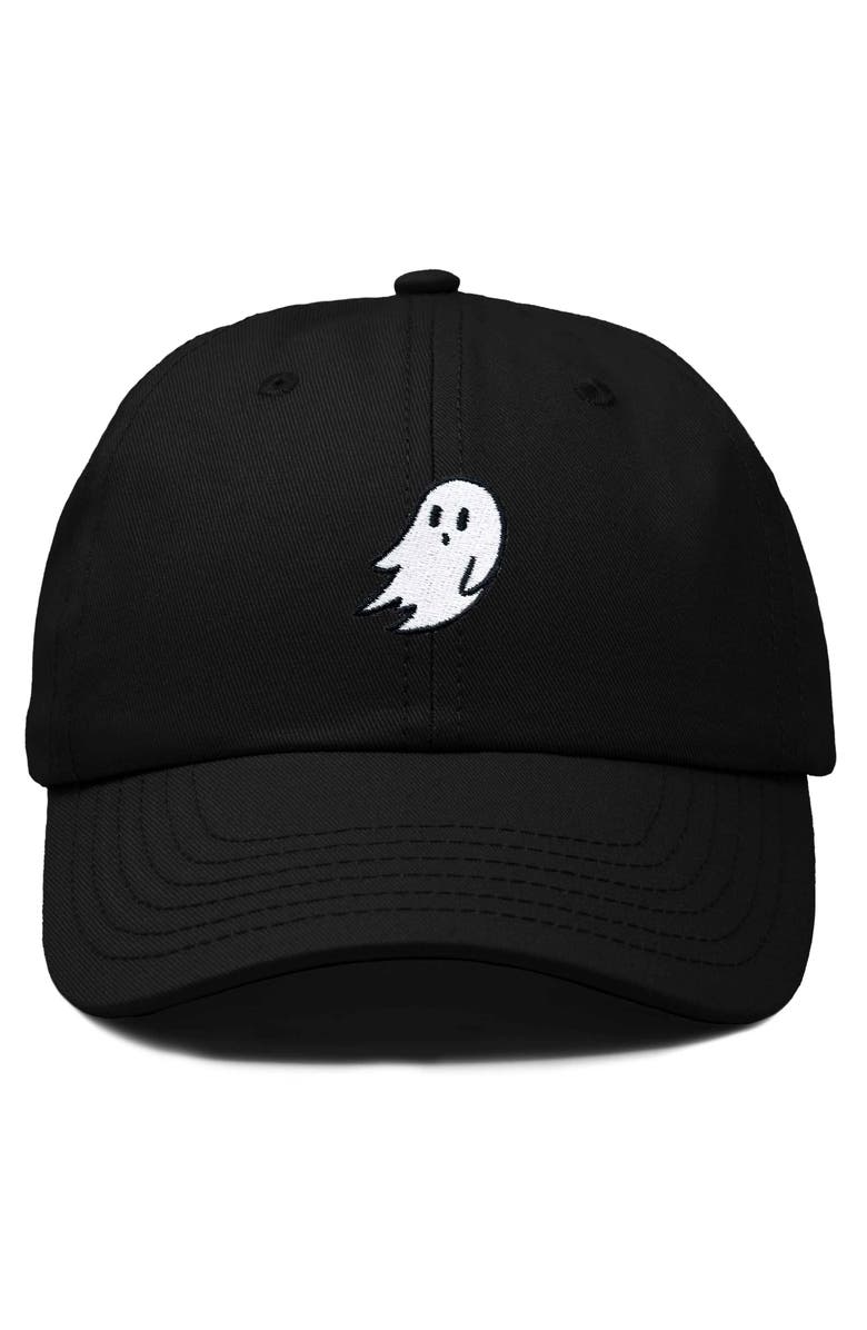 Dalix Ghost Embroidered Low Crown Cap, Main, color,