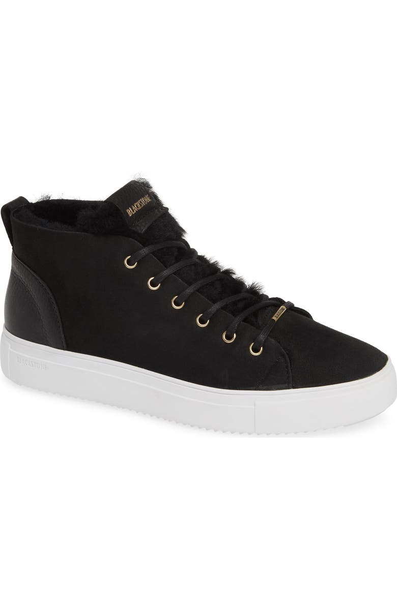 Blackstone QL48 Genuine Shearling Lined High Top Sneaker, Main, color,