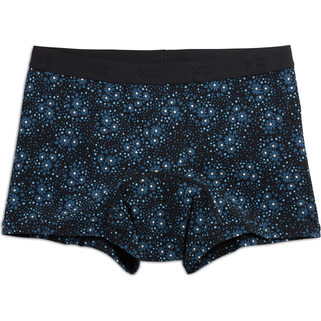 Tomboyx First Line Stretch Cotton Period 4.5-inch Trunks In Black