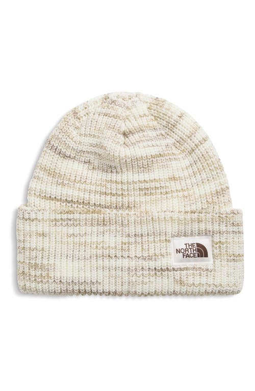 The North Face Salty Bae Knit Beanie In White