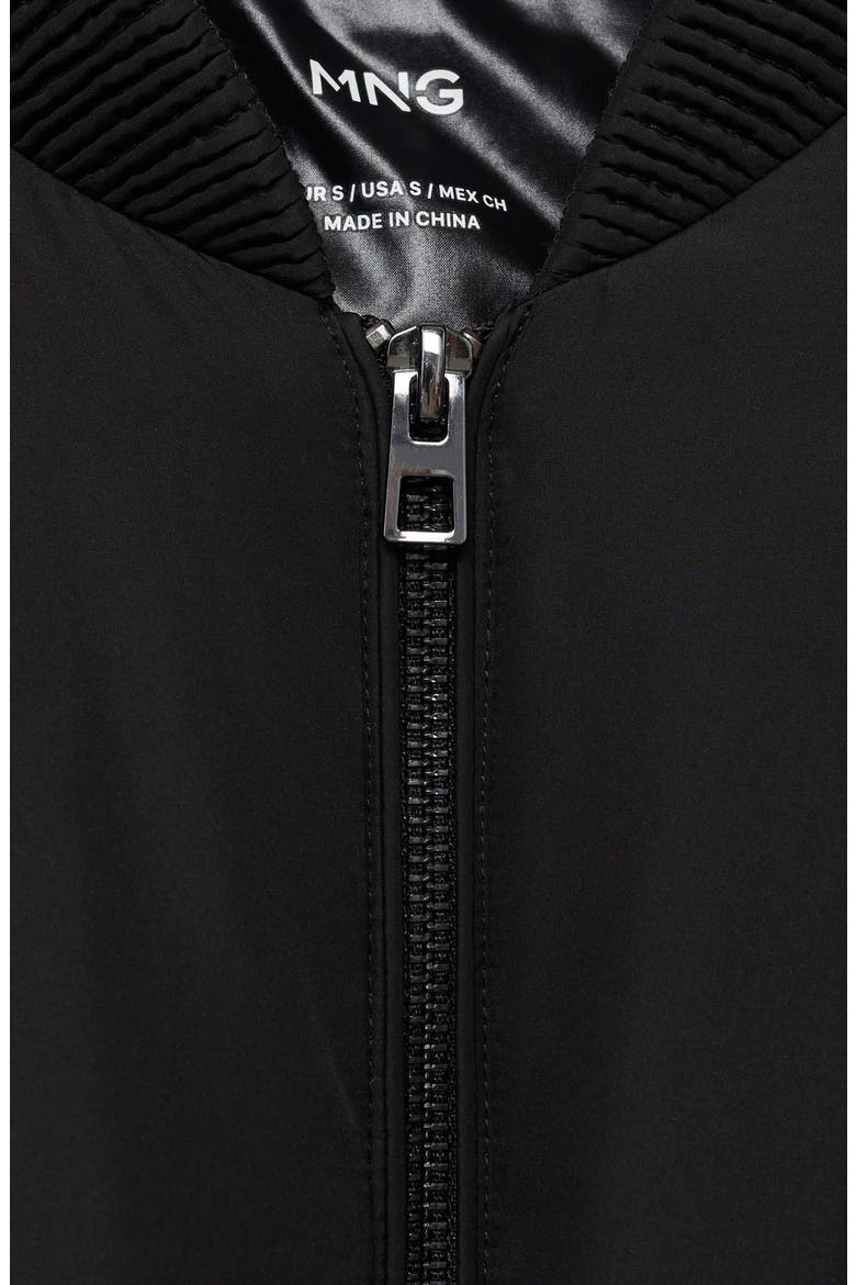 Insulated Bomber Jacket, Alternate, color, BLACK