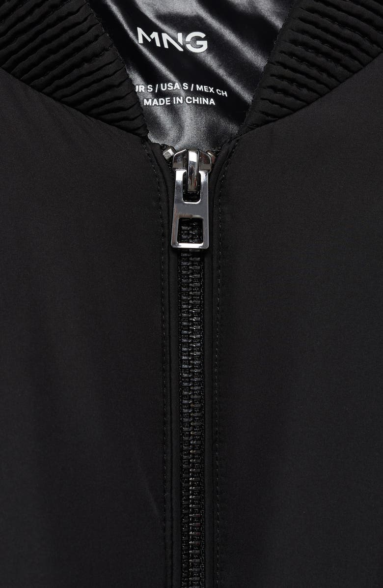 MANGO Insulated Bomber Jacket, Alternate, color,