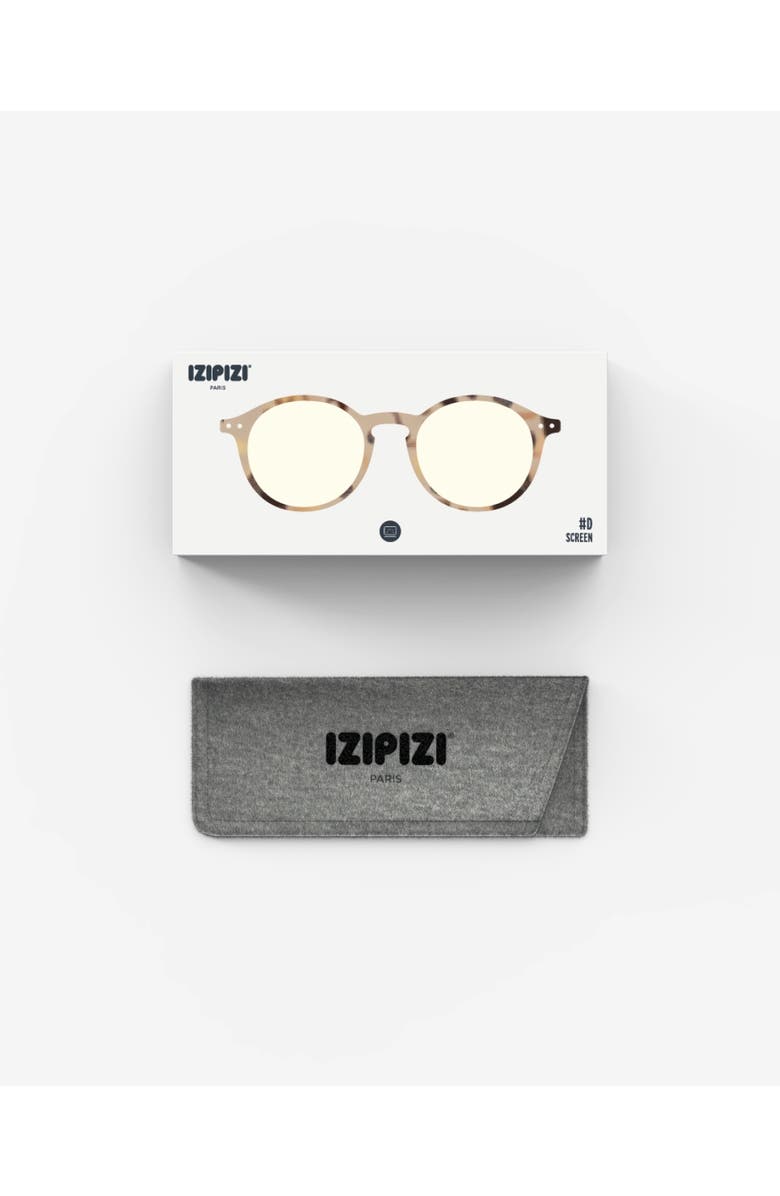 IZIPIZI #D 48mm Pantos Screen Glasses, Alternate, color, Light Tortoise