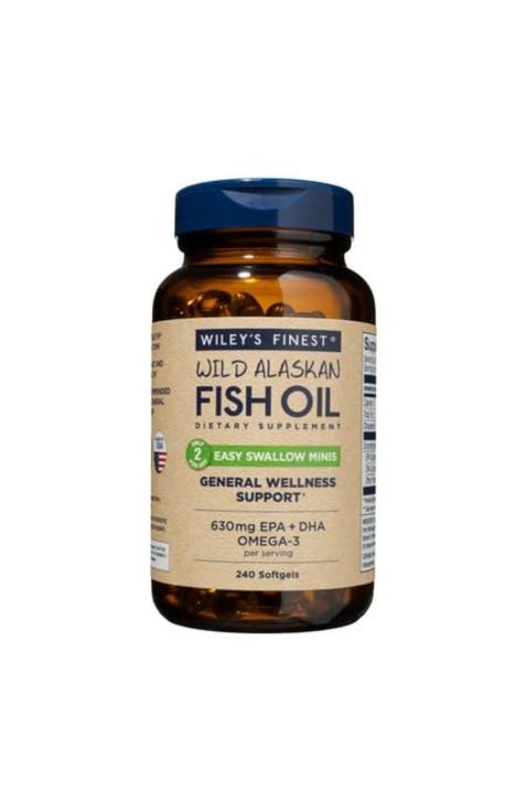 Easy Swallow Omega-3 Fish Oil Mini Softgels 240 mini softgels, (120 servings)