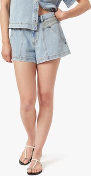 Habitual High Rise Utility Denim Shorts
