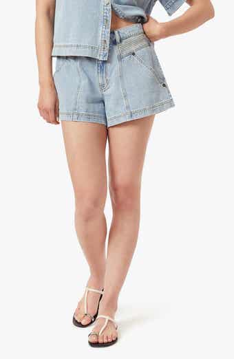 Habitual High Rise Utility Denim Shorts
