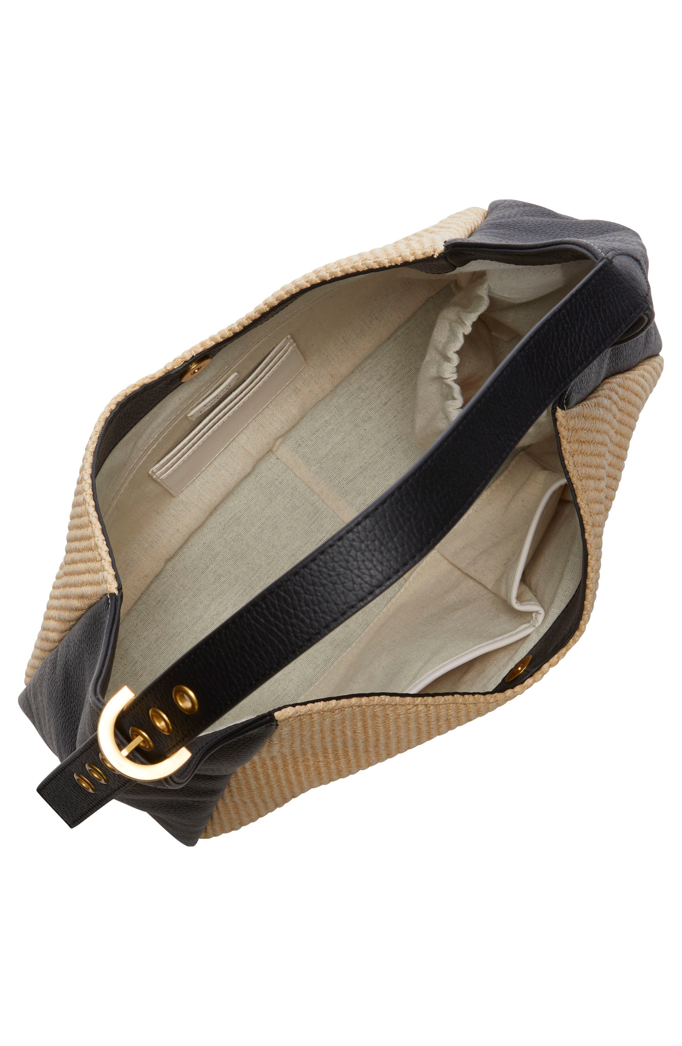 Vince Camuto Marza Colorblock Hobo Shoulder Bag, Alternate, color, 