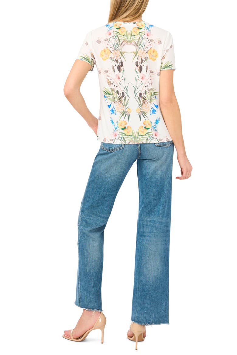 Floral Graphic T-Shirt, Alternate, color, ULTRA WHITE