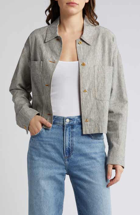 Notteri Stripe Crop Jacket