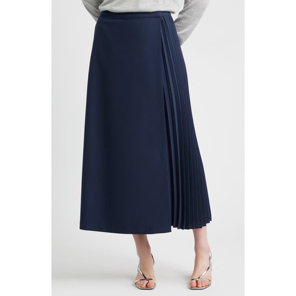 Nordstrom Mixed Media Maxi Skirt In Multi