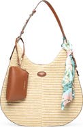 Anne Klein Woven Hobo Shoulder Bag