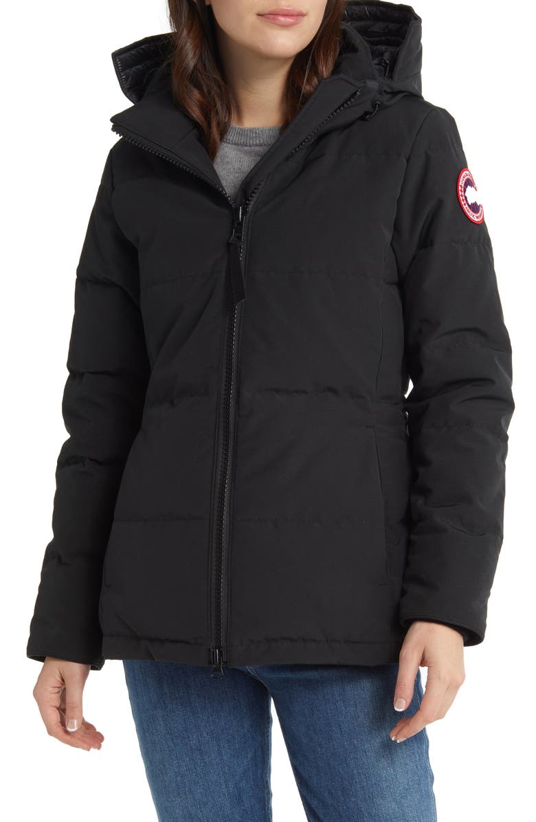 Canada Goose Chelsea 625 Fill Power Down Parka, Alternate, color, Black