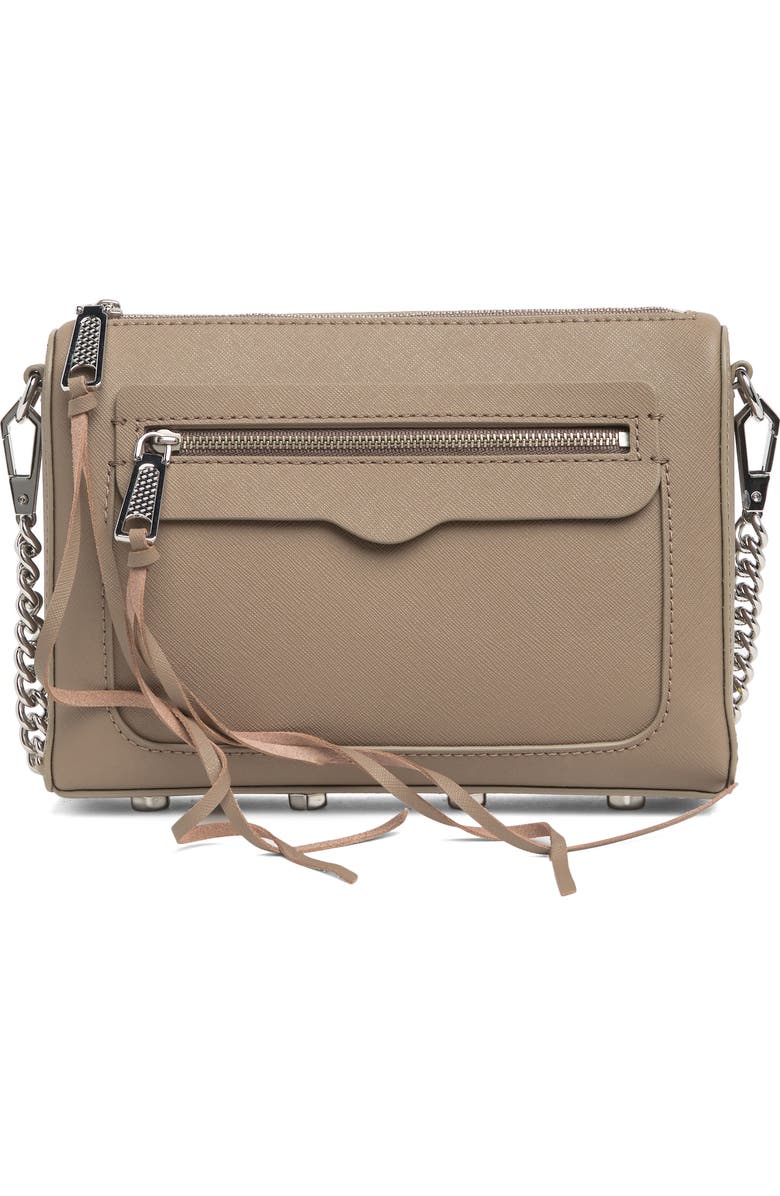 Rebecca Minkoff Avery Leather Crossbody Bag, Main, color,