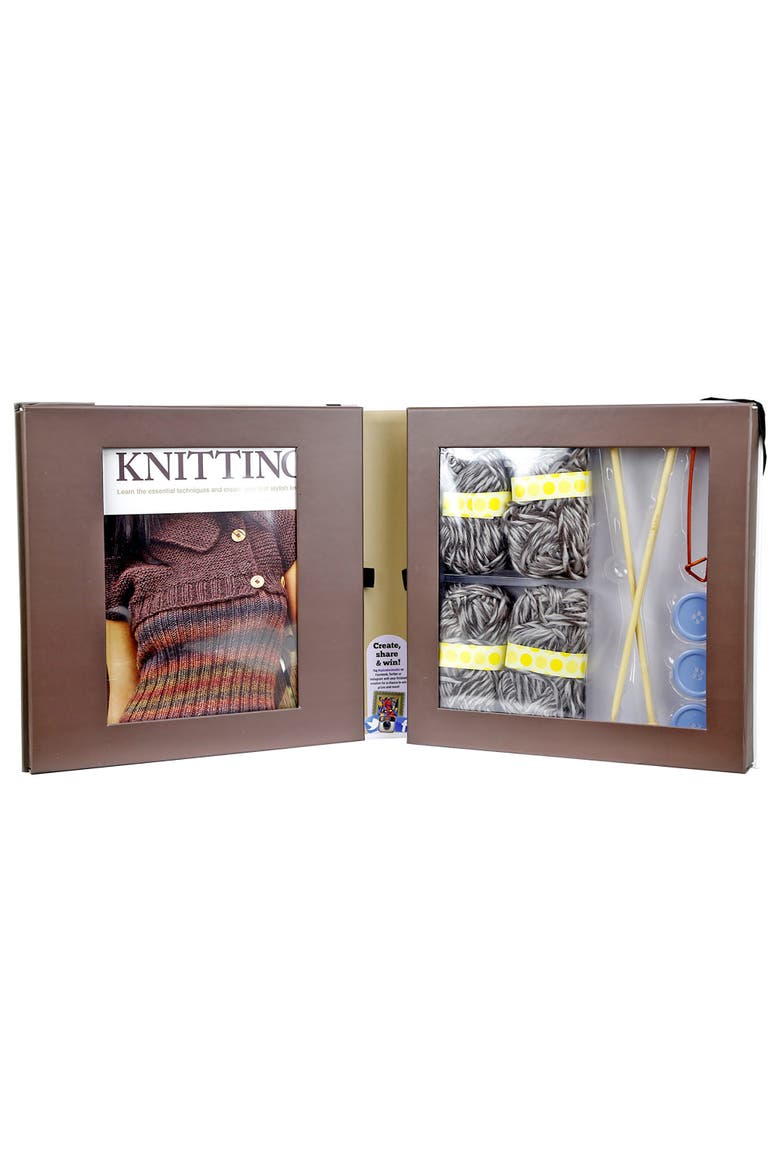 Knitting Kit, Alternate, color, Multicolored