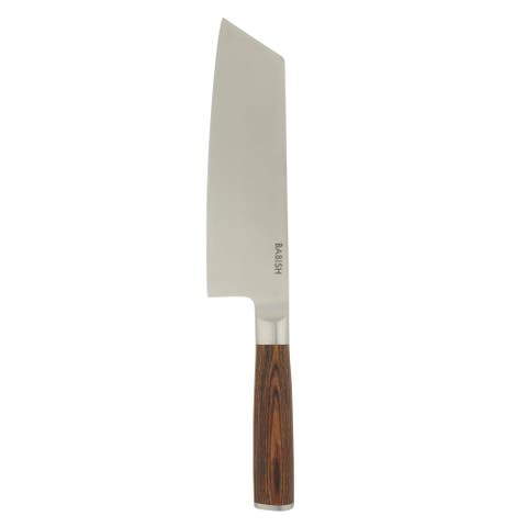 Clef Chef and Cleaver Hybrid Knife with Pakka Wood Handle