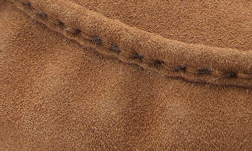 Mango Suede Faux Shearling Lined Clog In Brown