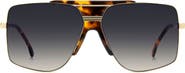 Victoria Beckham 62mm Square Aviator Sunglasses