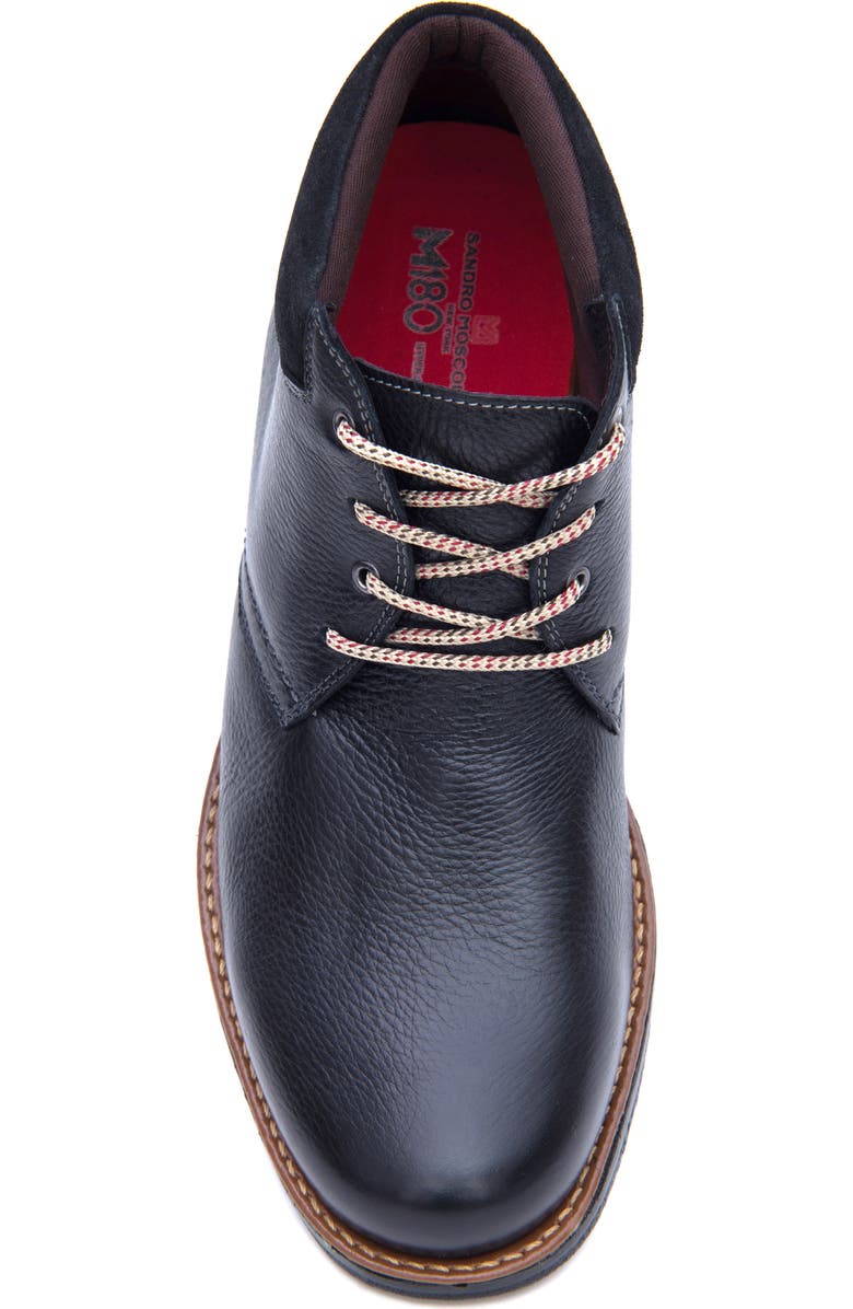 Sandro Moscoloni Eyelet Plain Toe Leather Demi Boot, Alternate, color,