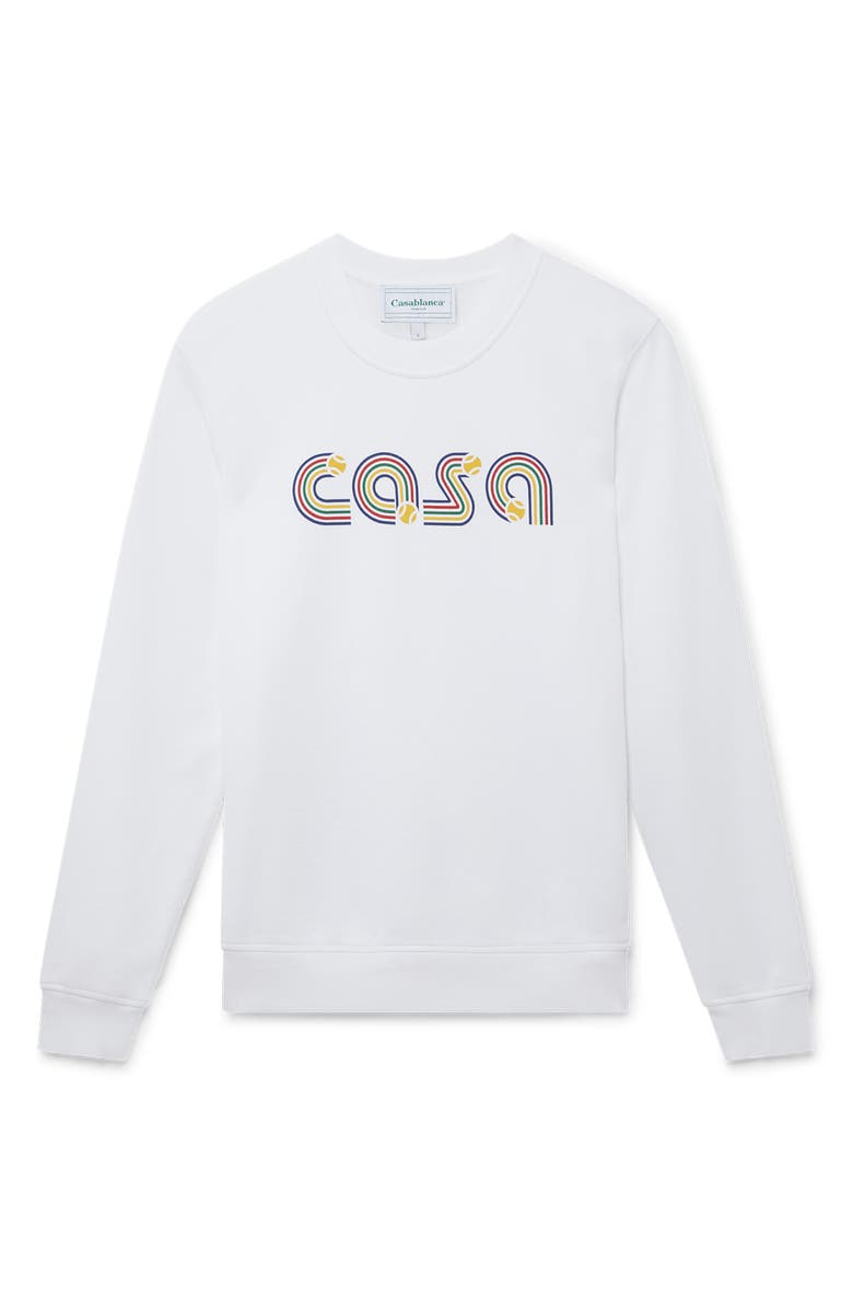 Casablanca Casa Organic Cotton Sweatshirt, Main, color, 