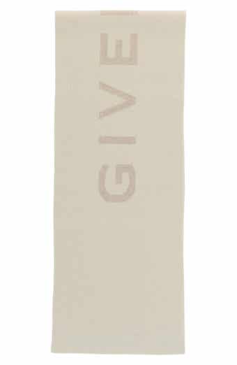 Givenchy 4G Reversible Wool & Cashmere Blend Scarf