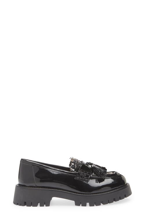 Bruno Magli Lana Fringe Loafer In Multi