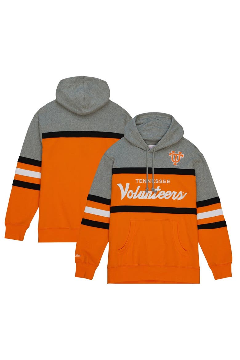 Men's Mitchell & Ness Orange Tennessee Volunteers Head Coach Pullover Hoodie, Main, color, Orange