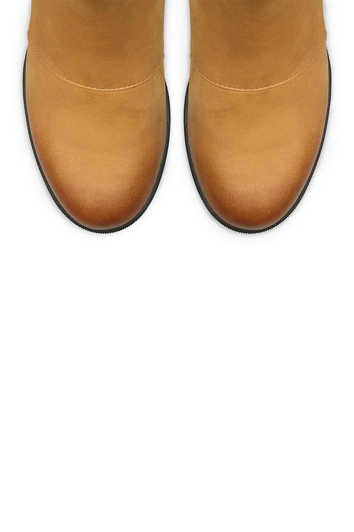Joan of Arctic II Waterproof Wedge Bootie, Alternate, color, CAMEL BROWN