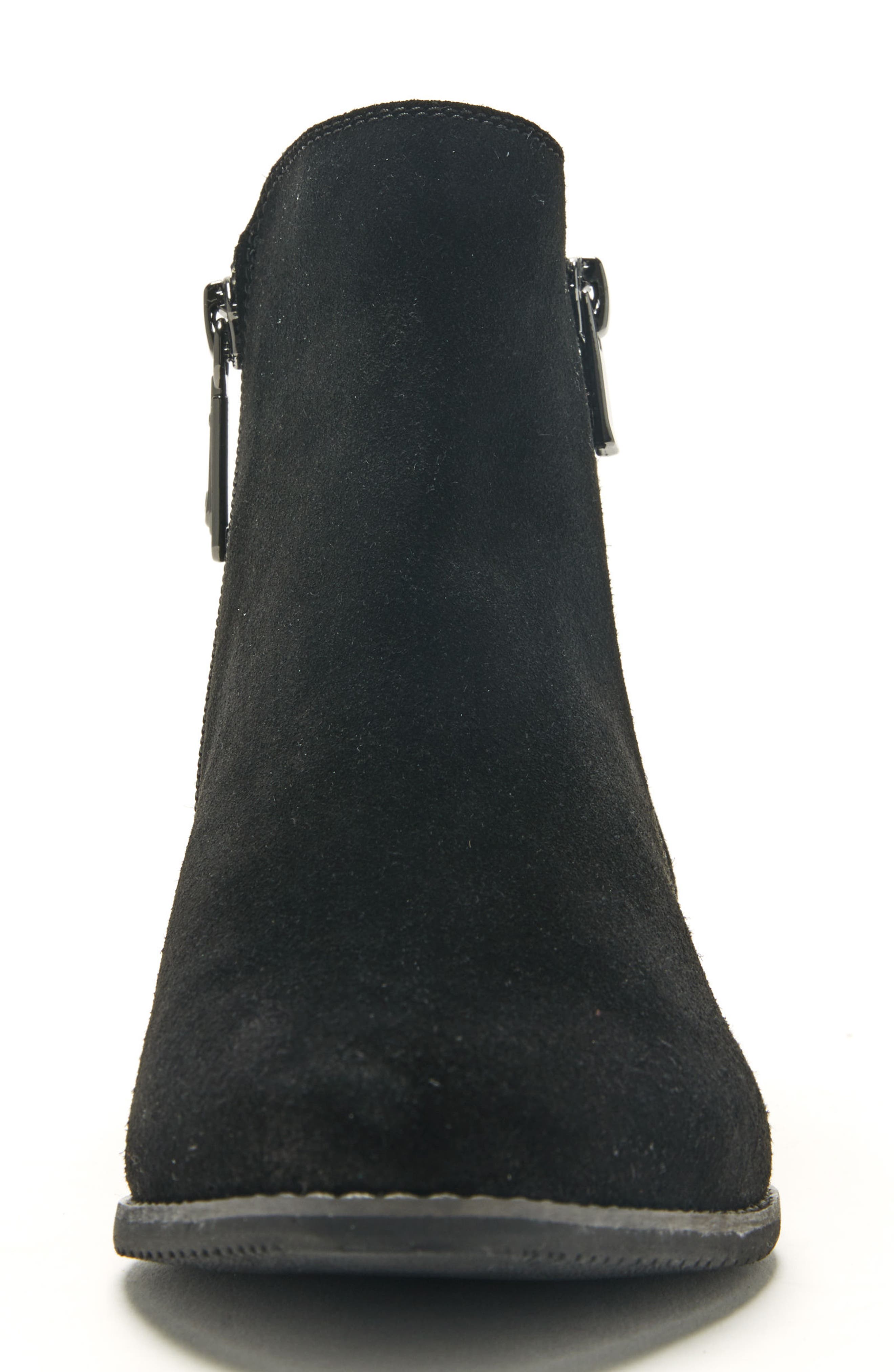 Lynne Waterproof Bootie, Alternate, color, BLACK SUEDE