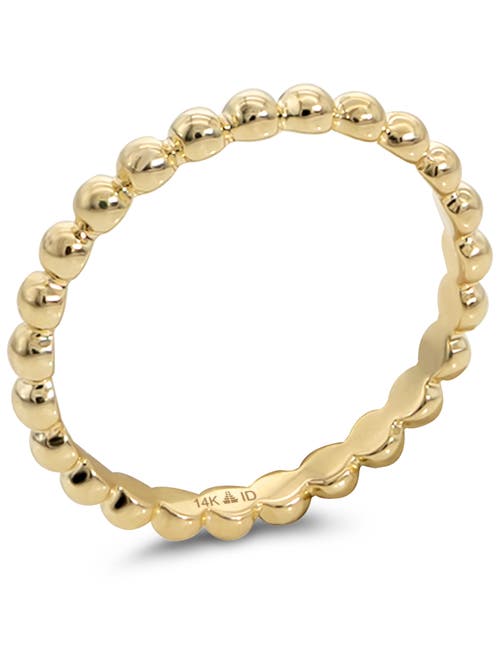 Devata Bead Ring In Gold