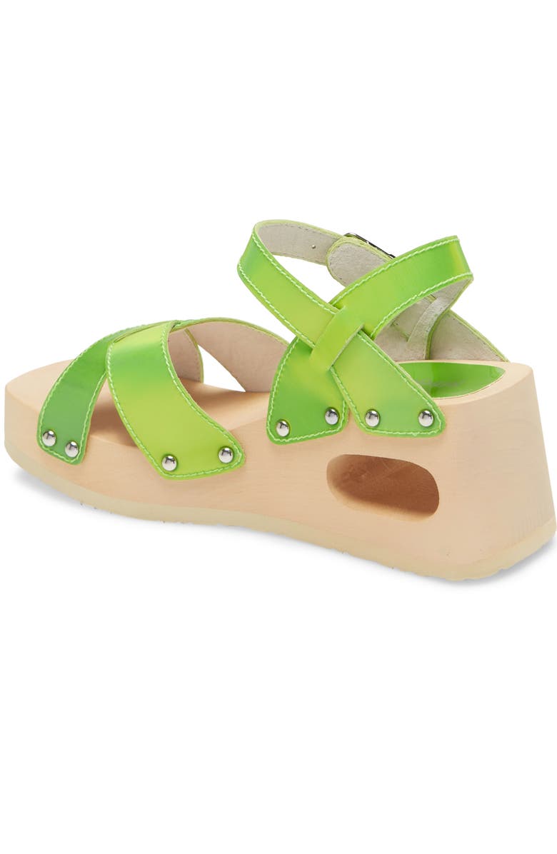 Jeffrey Campbell Spiced Wood Wedge Sandal, Alternate, color,