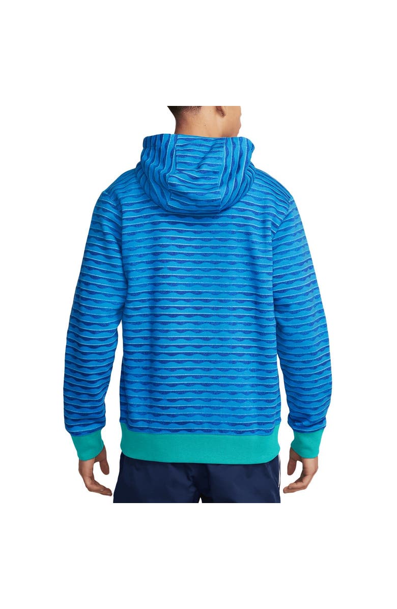 Nike Men's Nike Blue Brazil National Team Club Full-Zip Hoodie, Alternate, color,