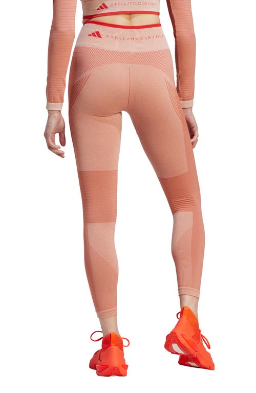 Adidas By Stella Mccartney Truestrength Seamless Leggings In Pink